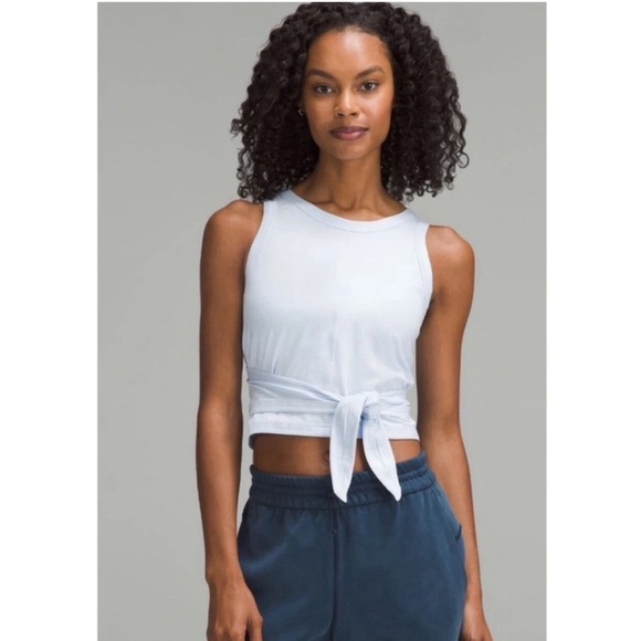 lululemon athletica Tops - Lululemon Its a Tie Tank Top in White